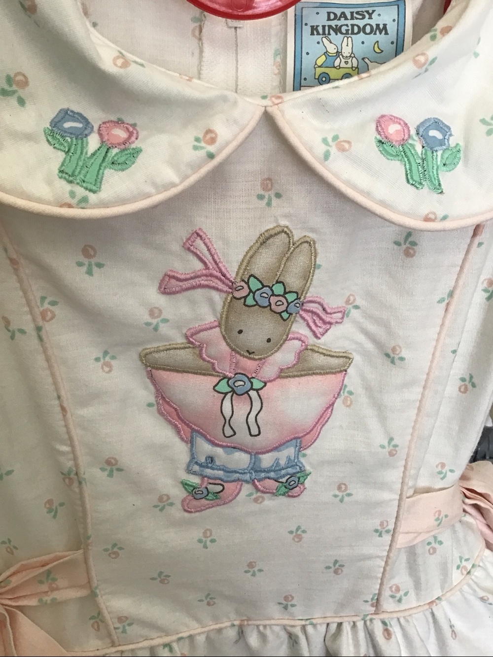 Vintage 1990s Daisy Kingdom toddler dress with Matching Bag - Picture 8 of 16